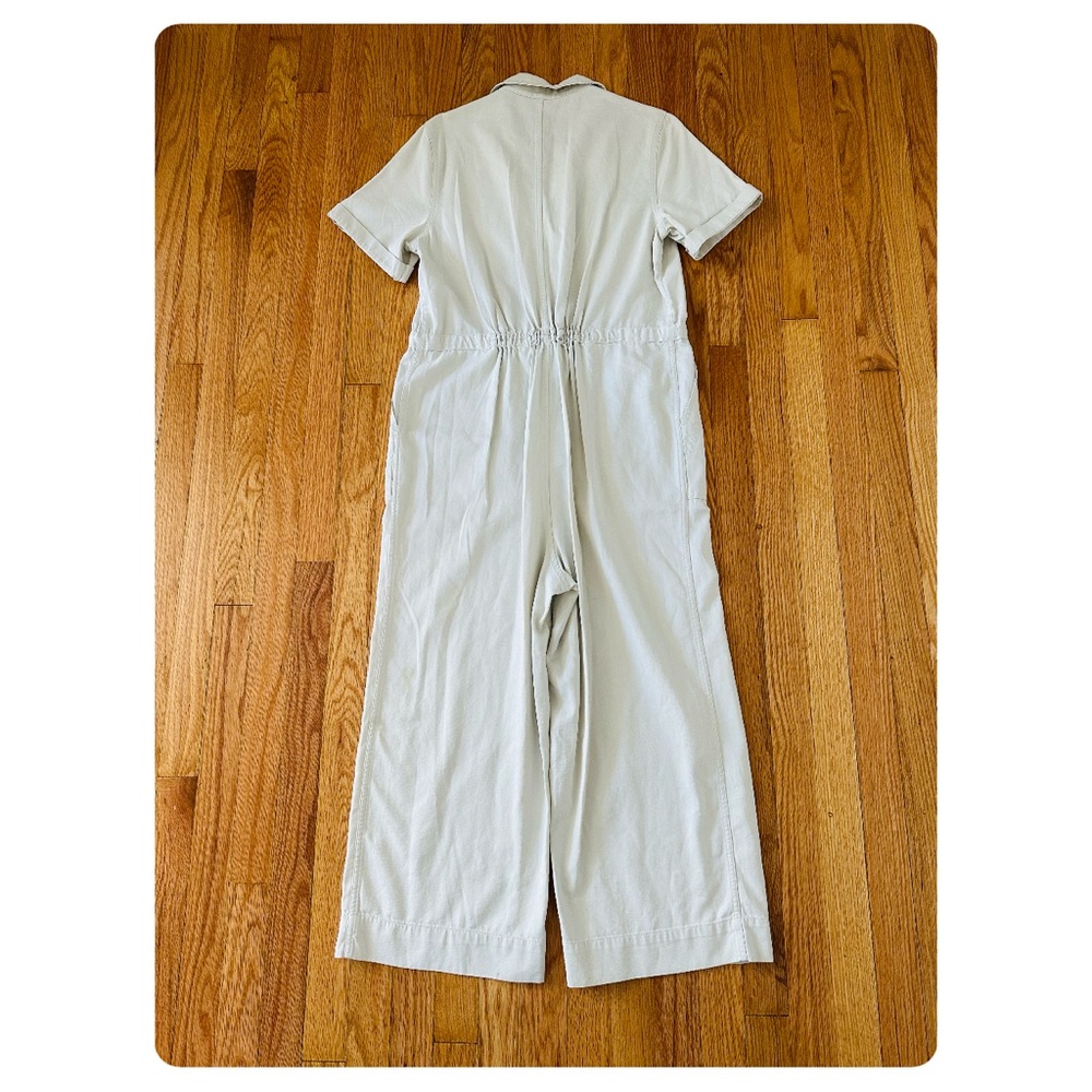 ★ Gap Utility Jumpsuit - Color Off white/ Grey Stone ★ - Picture 5 of 17